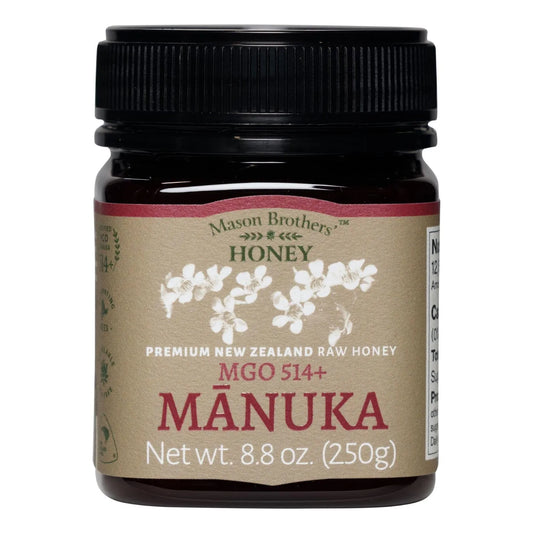 Miel Cruda De Manuka Mgo 514 De Nueva Zelanda 250 Gramos Mason Brothers