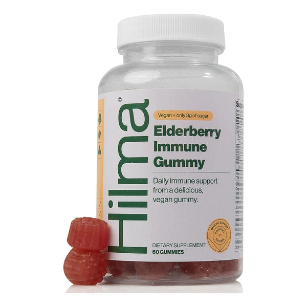 Gomitas De Saúco Con Vitamina C Y Zinc Apoyo Inmunológico Natural