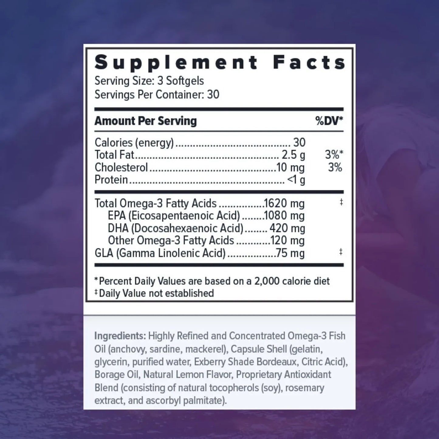 Focus Relief Plus Suplemento Omega 3 Para Ojos Secos 90 Cápsulas