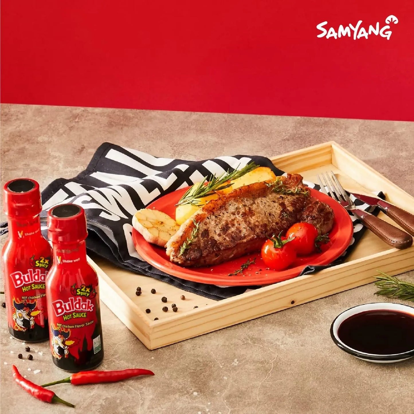 Salsa Picante Asada Para Pollo 200G Comida Coreana Auténtica