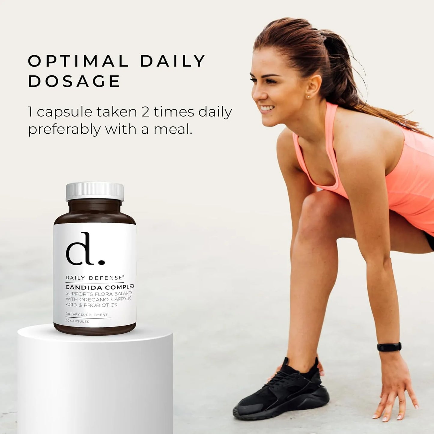 Candida Complex 60 Capsulas Apoyo Intestinal Flora Equilibrada Con Probióticos