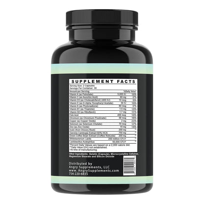 Multivitaminas Probióticas Con Zinc Cromo Selenio Y Vitaminas Esenciales