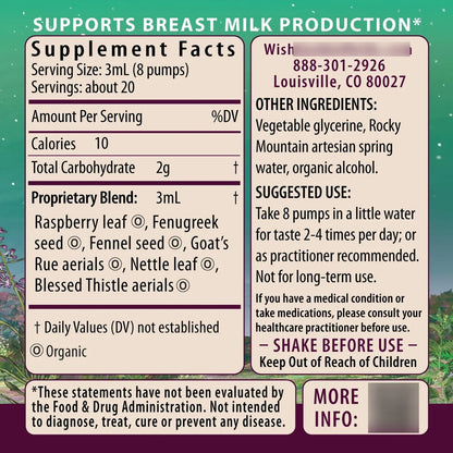 Suplemento Herbal Para Lactancia Aumenta Leche Materna Con Fenogreco Y Cardo Bendito