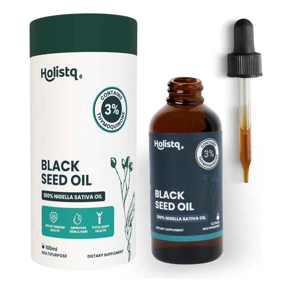 Aceite De Semilla Negra 100 Ml Liquido 3 Timoquinona Prensado En Frio Para Piel Cabello Y Salud