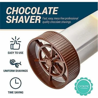 Afeitadora De Chocolate Ocreme Rallador Y Cortador Profesional Para Postres