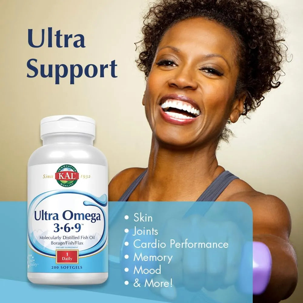 Aceite De Pescado Linaza Borraja Omega 3 6 9 1200mg 200 Capsulas Piel Cabello Corazon