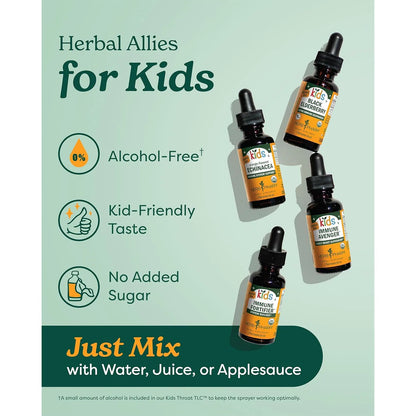Fórmula Líquida Herbaria Glicerita Infantil Sin Alcohol Herb Pharm 1 Onza
