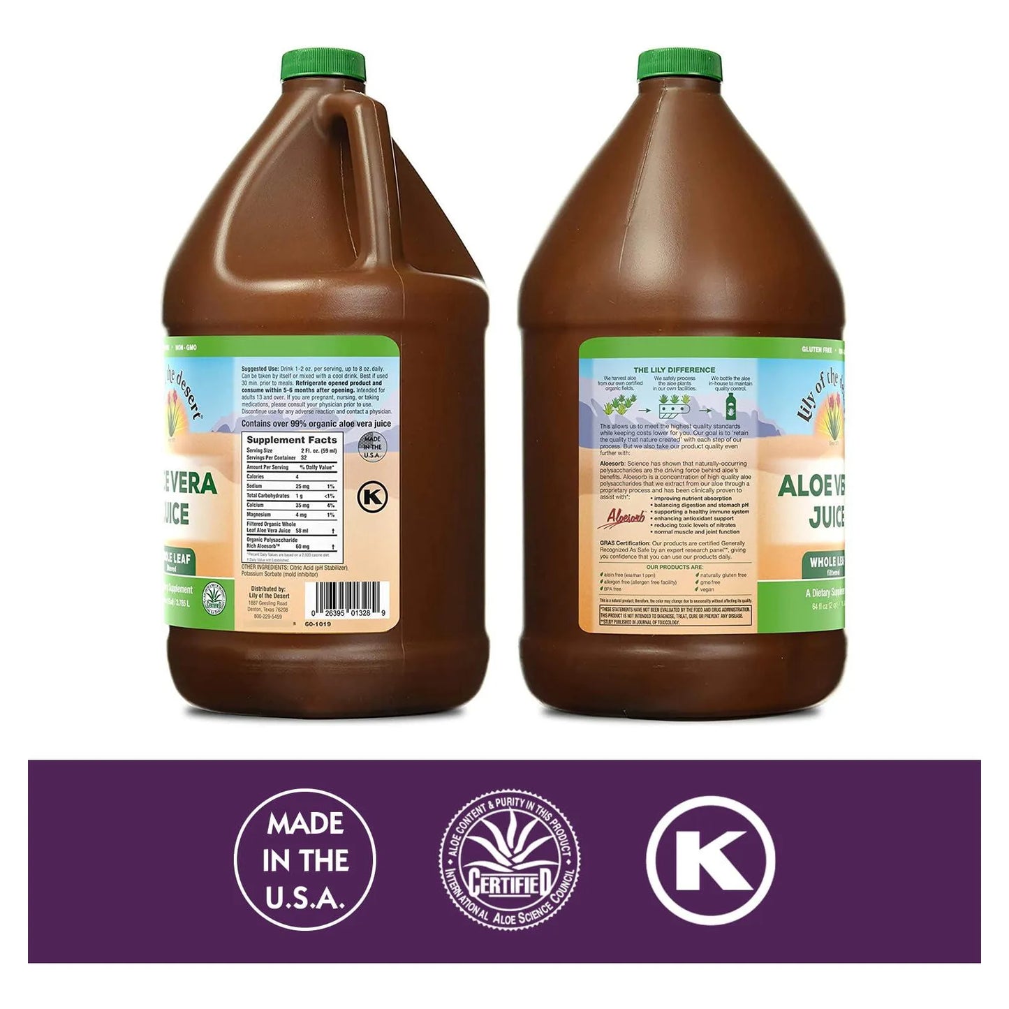 Jugo De Aloe Vera Filtrado Con Enzimas Digestivas Para Salud Intestinal Y Piel