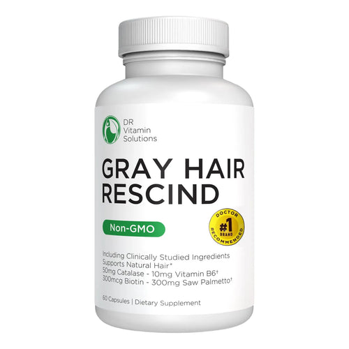 Suplemento Gray Hair Rescind Con Catalase Revierte Canas Y Fortalece Cabello