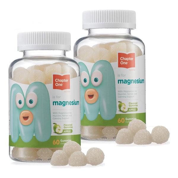 Gomitas De Magnesio Calmantes Para Niños Y Adultos Sabor Manzana