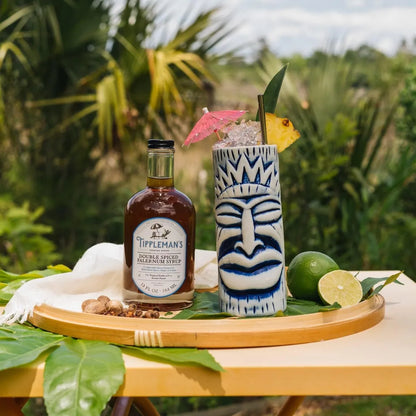 Doble Falernum Especiado Mezclador Artesanal Para Cócteles Premium