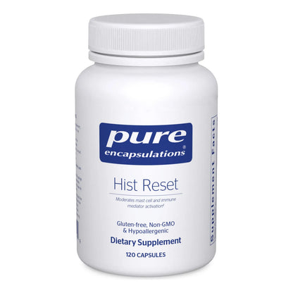 Hist Reset Apoyo Salud Nasal Y Respiratoria 120 Cápsulas