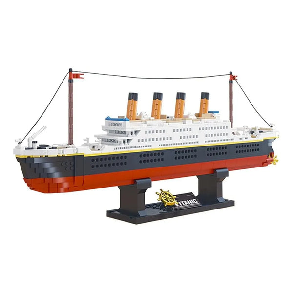Juego De Construccion Titanic 1288 Piezas Mini Bloques Para Adultos Y Ninos