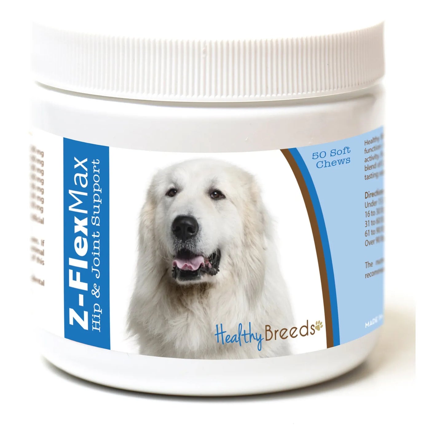 Z-Flex Max Masticables Suaves Para Caderas Y Articulaciones De Perros 50 Unidades