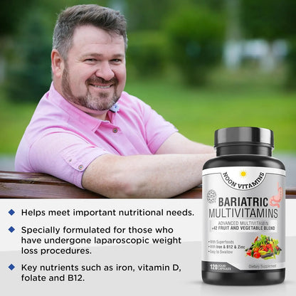 Multivitamínico Bariátrico Con Hierro Energía Y Recuperación 42 Superalimentos