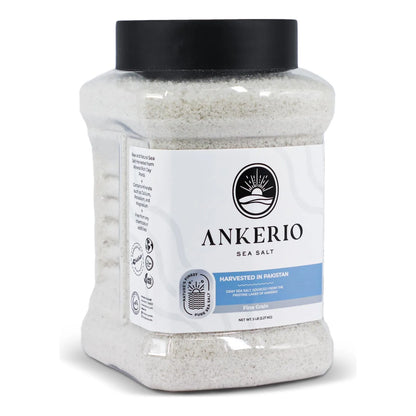 Sal Marina Gris Pura Ankerio Tarro 5 Libras Mango Ergonómico