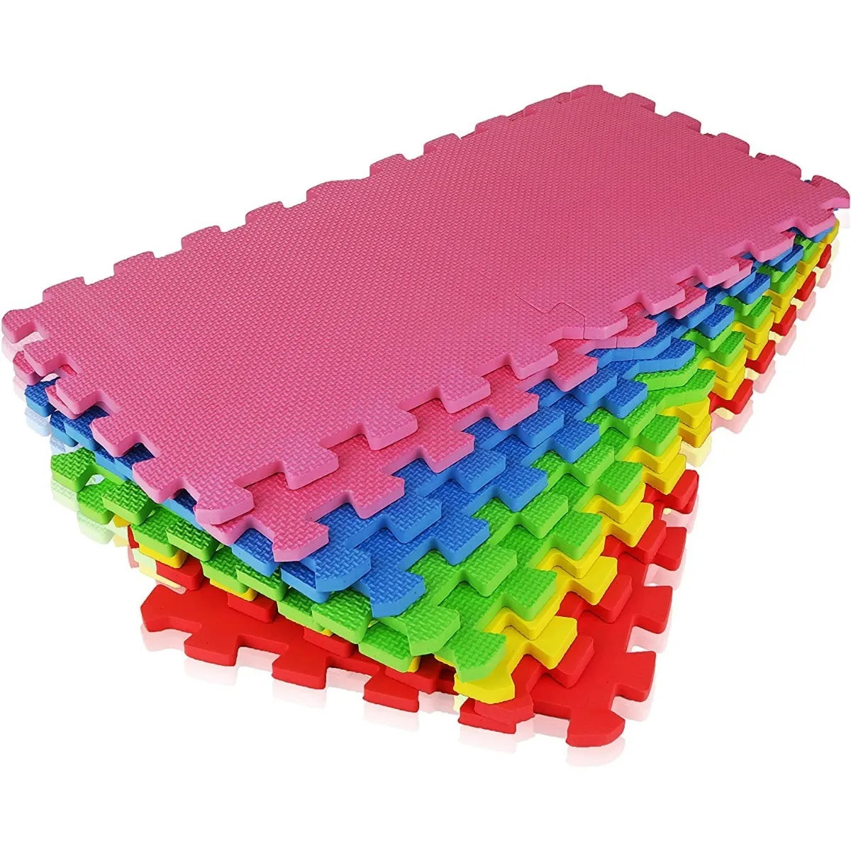 Tapete Para Bebe Antigolpes 20 Und Extragrandes Seguro Y Colorido