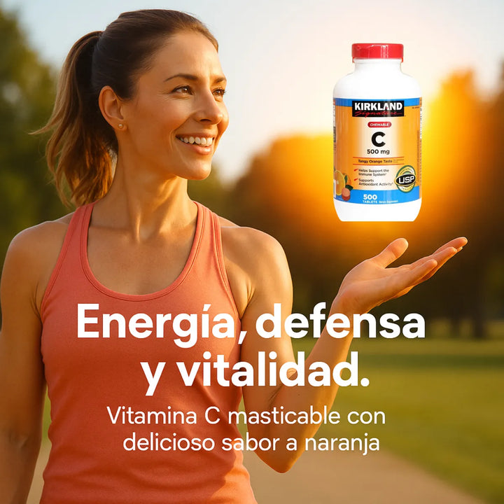 Vitamina C 500 Mg Kirkland - Un - Imagen 4