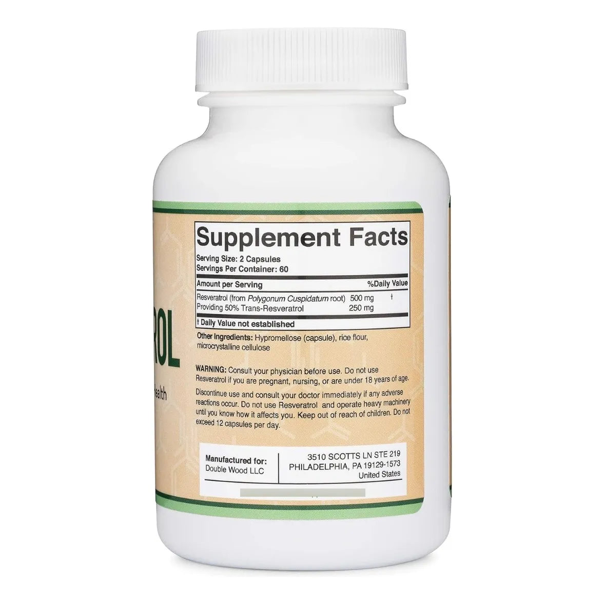 Resveratrol Extra Potencia 120 Cap - Imagen 3