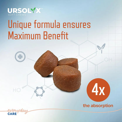 URSOLYX Masticables Suaves Para Perros Apoyo Salud Muscular 60 Unidades