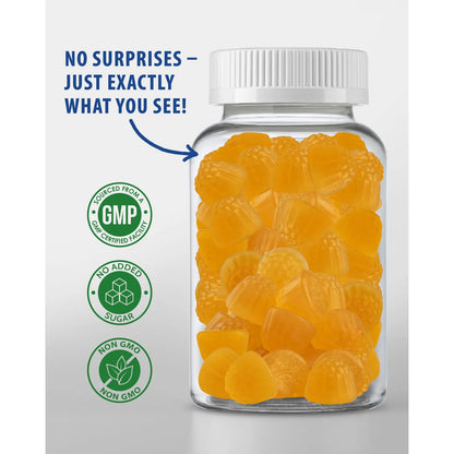 Gomitas Vitamina D3 K2 5000 UI Soporte Inmunologico Y Oseo Sabor Delicioso Veganas