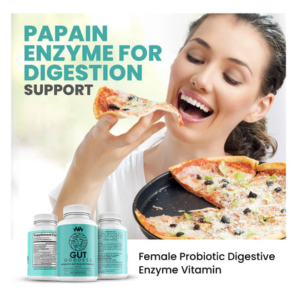 Suplemento Digestivo Para Mujer Probiótico Y Enzimas Salud Intestinal