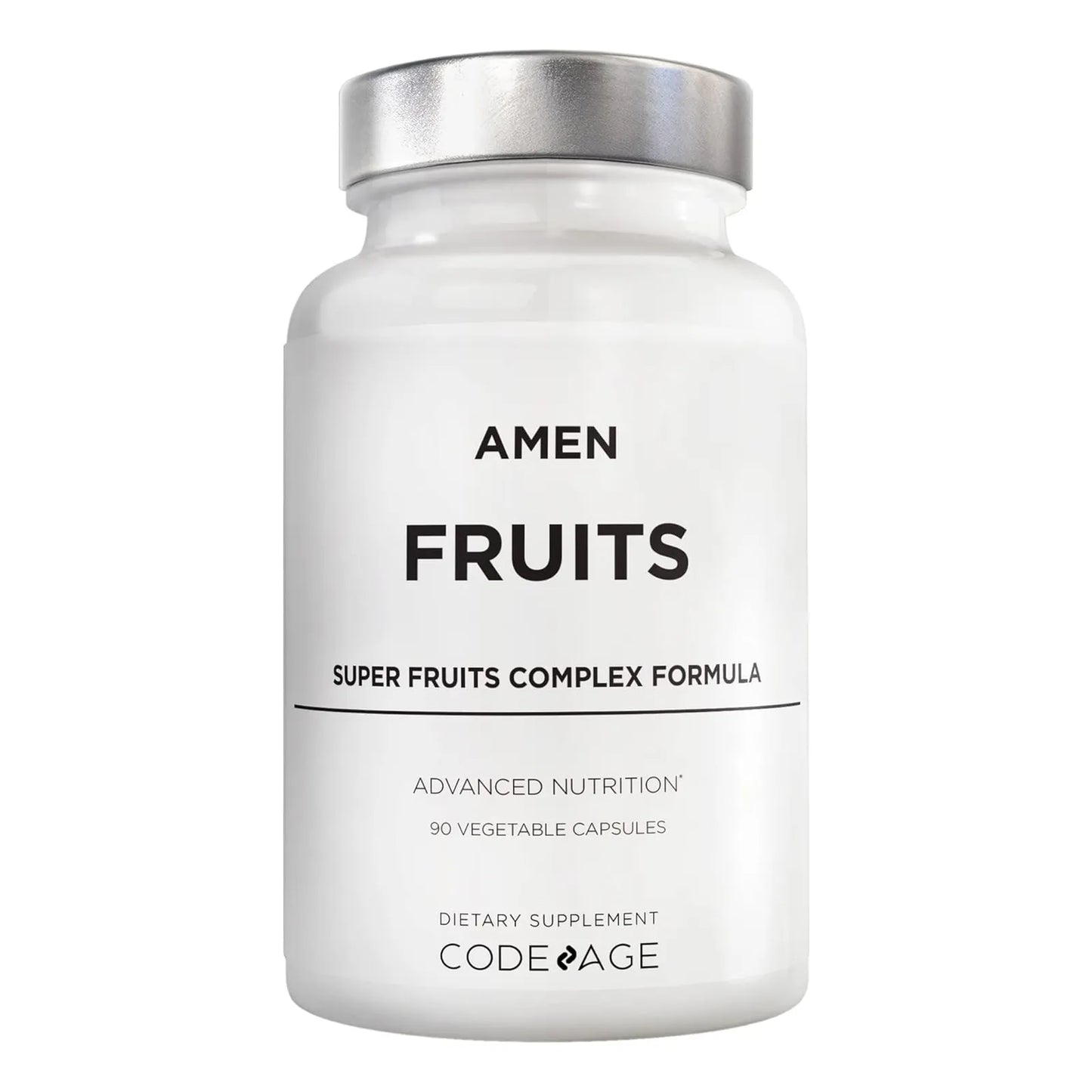 Cápsulas Multivitamínicas De Frutas Enteras Crudas 20 Extractos Vegano Sin OMG
