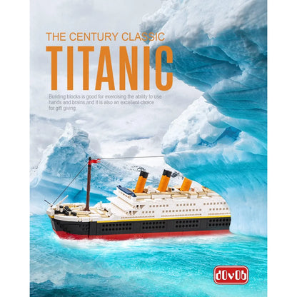 Juego De Construccion Titanic 1288 Piezas Mini Bloques Para Adultos Y Ninos