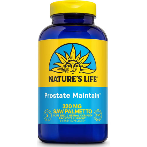 Suplemento Salud Prostatica Saw Palmetto Pygeum Zinc 250 Capsulas