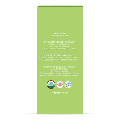 Handpick Bolsas De Té Verde Orgánico 100 Bolsas USDA Himalaya India