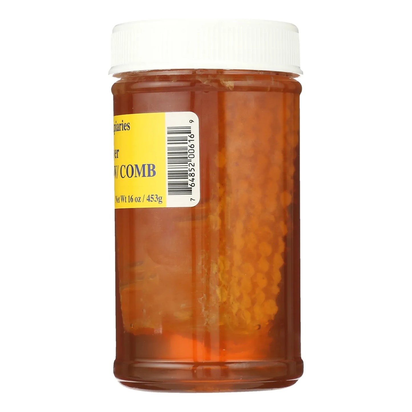 Miel Cruda De Flores Silvestres Sin Filtrar Con Peine 454 Gr Pura Y Natural