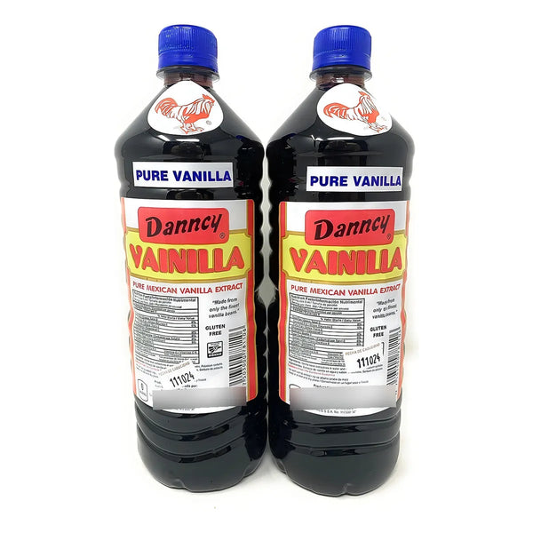 Extracto De Vainilla Pura Danncy 2 Botellas 33 Oz Ideal Para Reposteria