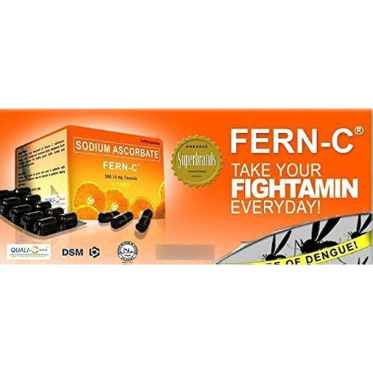 Vitamina 30 Cápsulas Energía Y Bienestar Diario Quali C Fern C