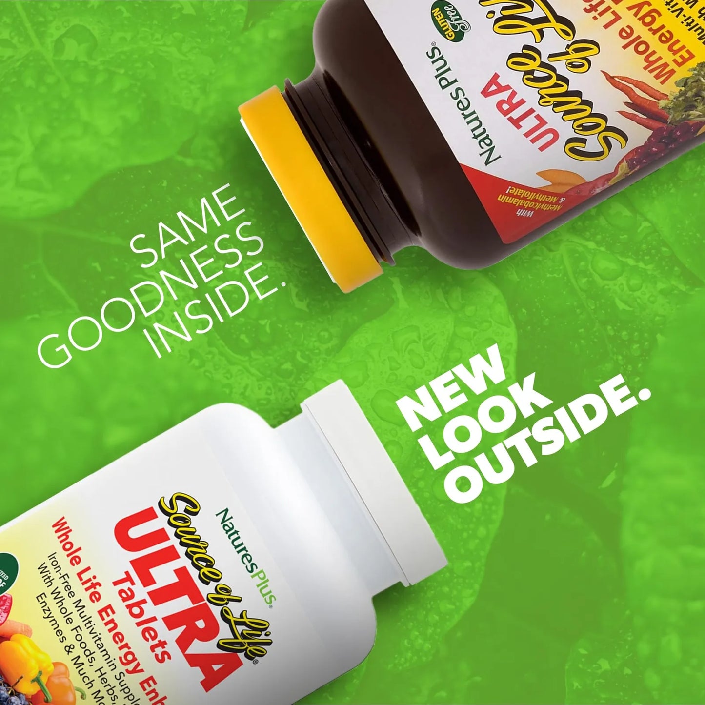 Multivitamínico Ultra Source Of Life 180 Tabletas Con Luteína Y Vitamina D3 Sin Hierro