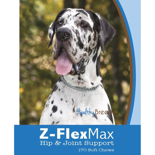 Great Dane Z Flex Max Masticables Suaves Para Cadera Y Articulaciones 170 Unidades