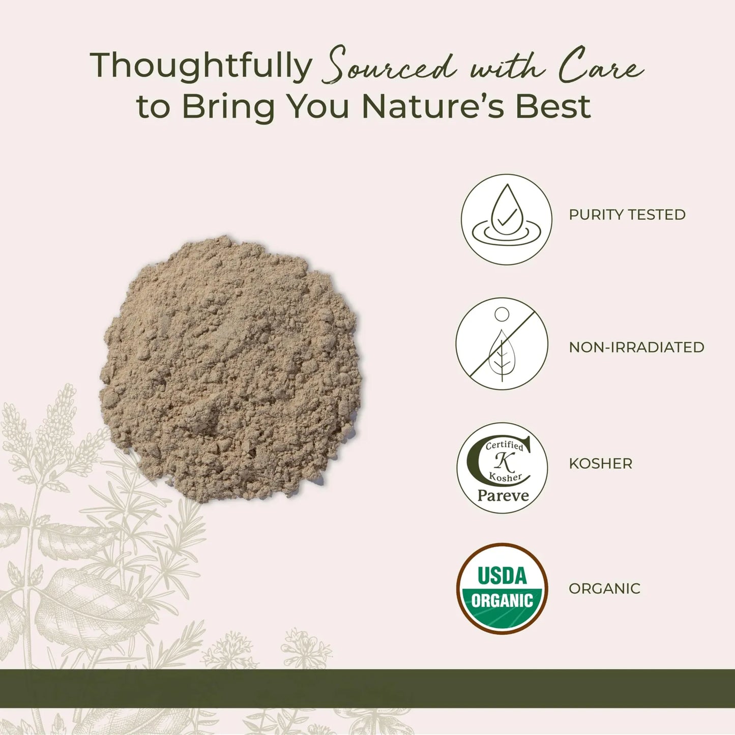 Polvo Organico Raiz Malvavisco Althaea Officinalis 4 Onzas Starwest Botanicals