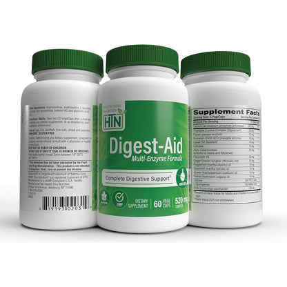 Enzimas Digestivas Con Prebióticos Y Probióticos Soporte Intestinal Completo