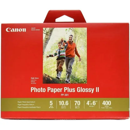 Papel Fotográfico Canon Photo Paper Plus Glossy Ii 4x6 400 H - Imagen 1