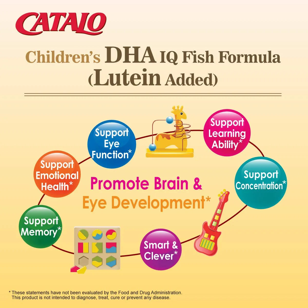 Cápsulas Masticables De Pescado DHA Para Niños Con Luteína 50 Unidades Sabor Fresa