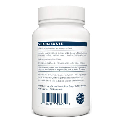 Coenzima Q10 Ubiquinol 200 Mg Liposomal 90 Capsulas Energia Antioxidante