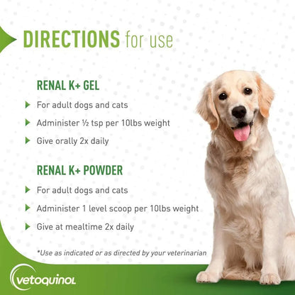 Polvo De Potasio Para Perros Y Gatos 100 Gramos Gluconato De Potasio Importado