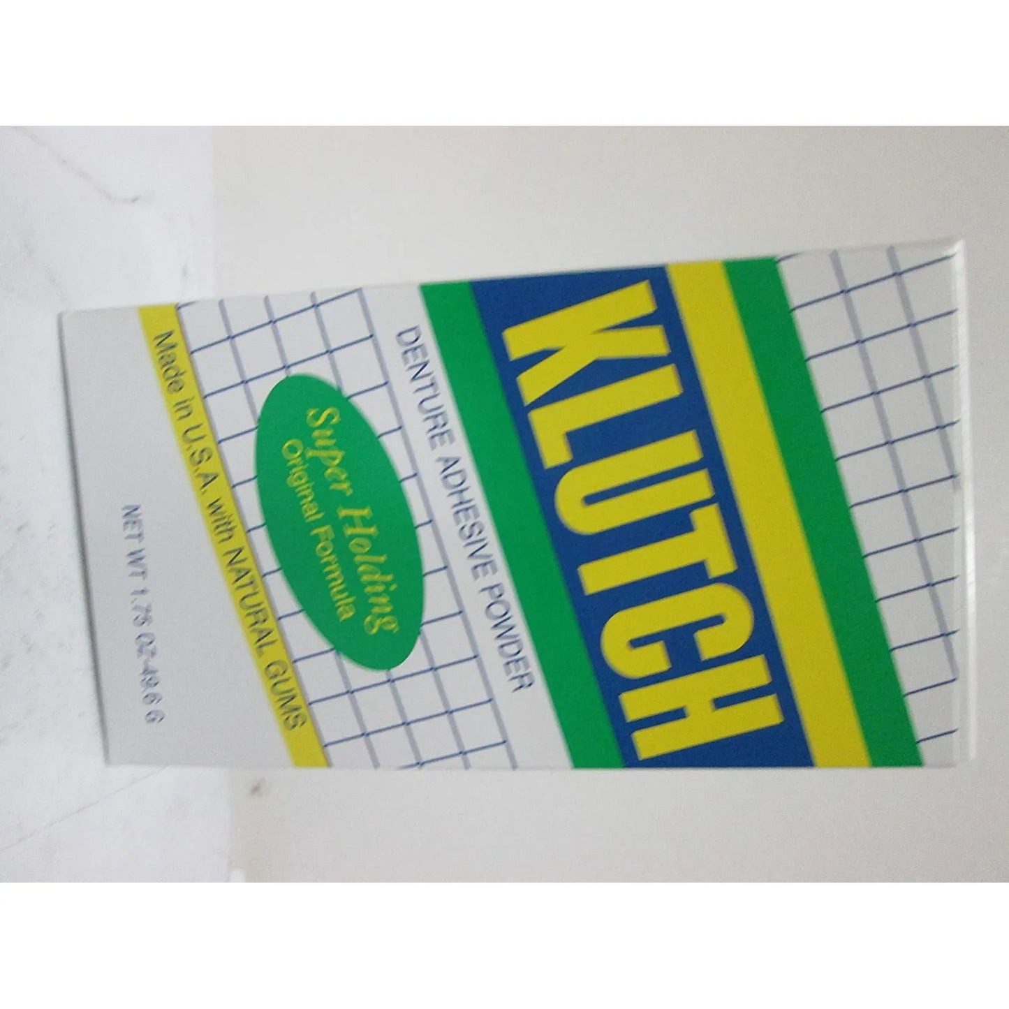 Polvo Adhesivo Para Dentadura 49.6 Gramos Paquete De 6 Unidades Sin Zinc Retencion Duradera