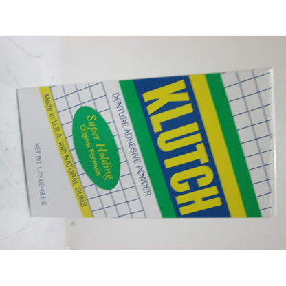 Polvo Adhesivo Para Dentadura 49.6 Gramos Paquete De 6 Unidades Sin Zinc Retencion Duradera