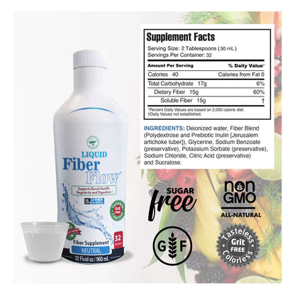 Bebida De Fibra Liquida Sin Azucar Con Prebioticos Equilibrio Intestinal