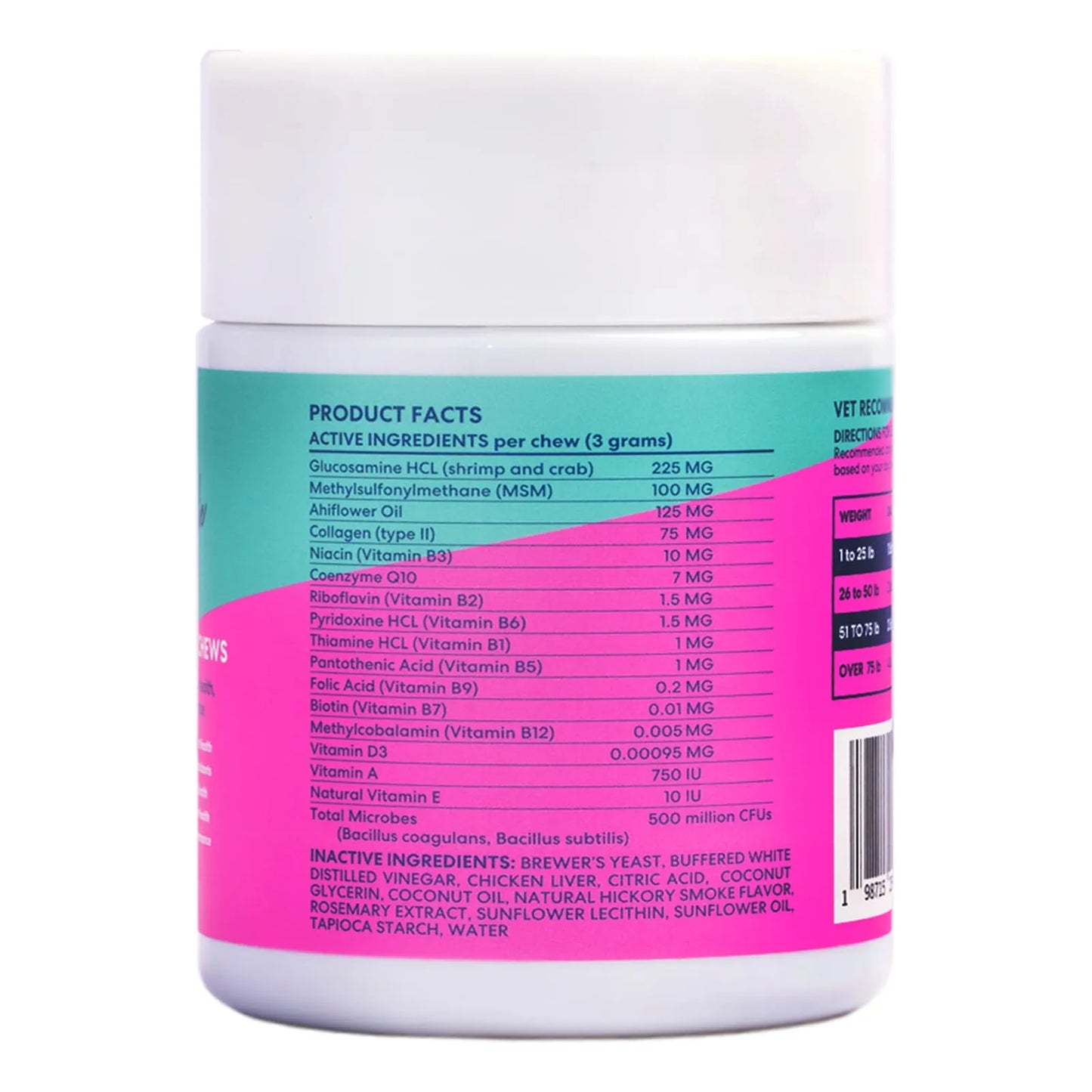 Multivitamina 10 En 1 Para Perros Y Cachorros Con Soporte Articular Y Cardiaco