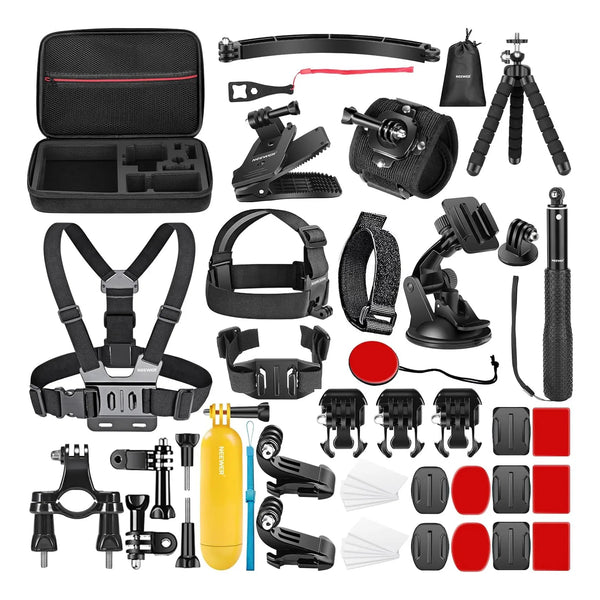 Kit Accesorios Cámara Deportiva Universal 50 En 1 Para GoPro DJI Y Más