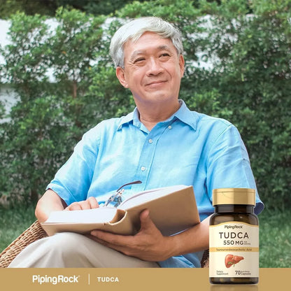 Cápsulas De Ácido Taursodesoxicólico 550mg 70 Unidades Salud