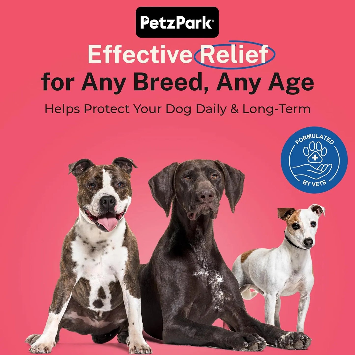Suplemento Petz Para Articulaciones De Perros Adultos Con Glucosamina Y Condroitina