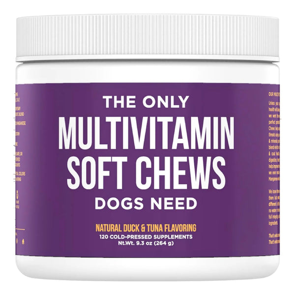 Masticables Suaves Multivitamínicos Naturales Para Perros 12