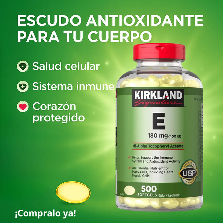 Kirkland Vitamina E 400ui - Imagen 2